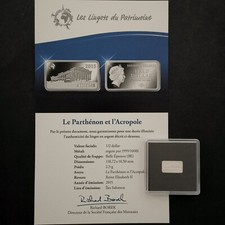 LINGOT 2.5g ARGENT 999‰ BE /