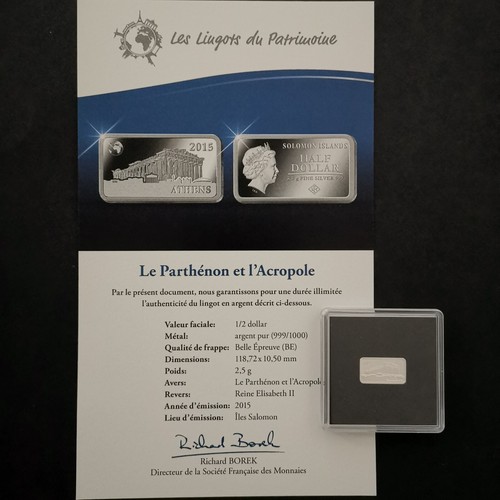Lingot argent 999 - argent, /