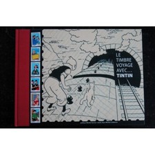 Tintin - Le Timbre voyave avec TINTIN...  2007   Phil@poste - Editions Moulinsar