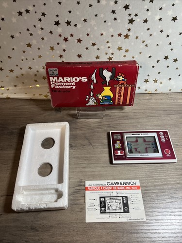 Nintendo game watch mario - &, mario's