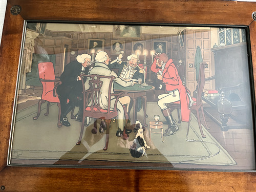1lithographie les joueurs - , de