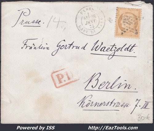 France sur lettre etoile - n°38,