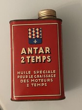 Bidon huile vide ANTAR 2 Temps Moto Scooter