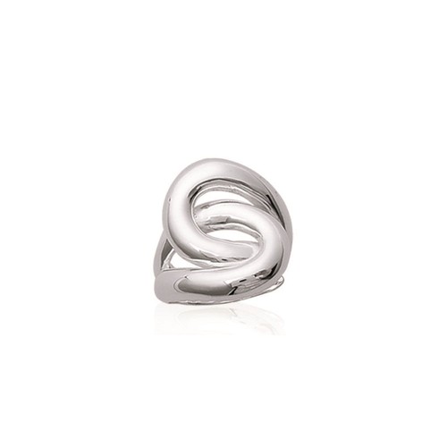 Bague nœud entrelacés - , argent