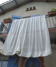 Rideaux - paire de voilage - vintage - belles dimensions