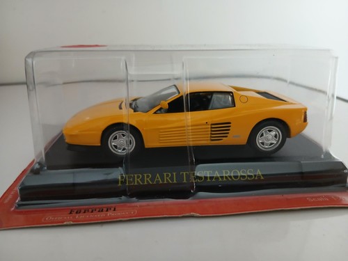 Ferrari testarossa jaune - ferrari,