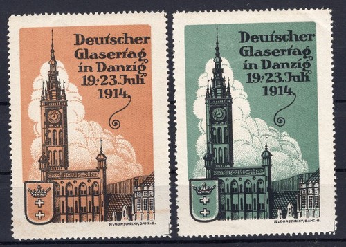 Danzig 1914 journee allemande - 1914,