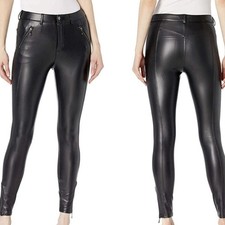 Pantalon guess simili cuir - en,