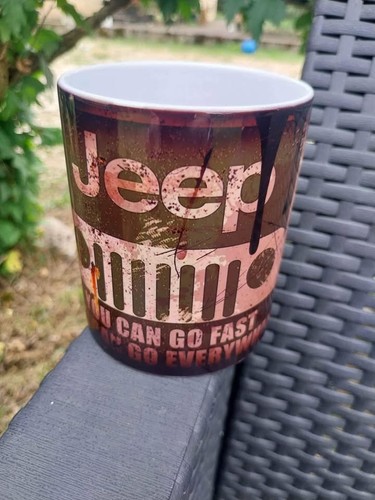 Mug jeep voiture vintage - mug, voiture,