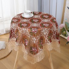Nappe Dentelle Brodée Table