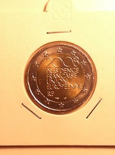 2 EURO FRANCE 2008 PRESIDENCE UE COMMEMORATIVE NEUVE