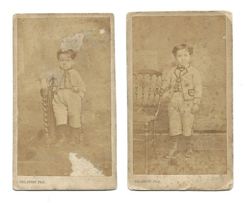 Deux belles photos cdv - belles,