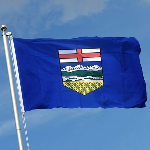 Drapeau alberta canada - drapeau,