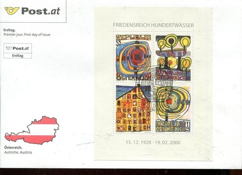 Autriche bloc fdc 15 sd - 47,