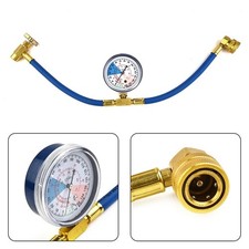 Kit de recharge-mesure climatisation voiture R134A jauge de tuyau UK