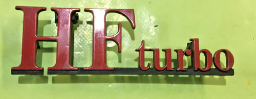 Monogramme insigne turbo - monogramme,