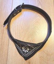 Collier Chien Bandana Noir