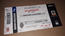 Ticket de Football- RC.Lens