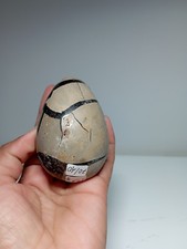 175g  OEUF EN  SEPTARIA  SAUVAGE Madagascar Massage Lithothérapie pierre 