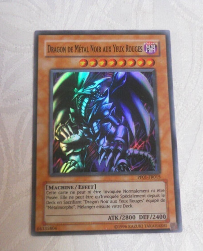 Dragon métal noir - de,