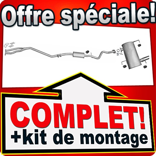 Système échappement pour - système, d'échappement