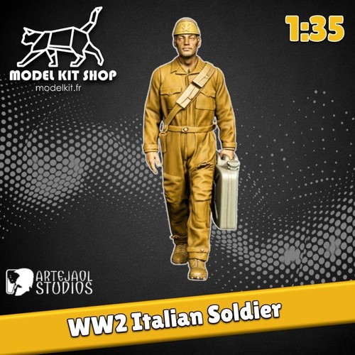 Figurine tankiste italien - figurine,