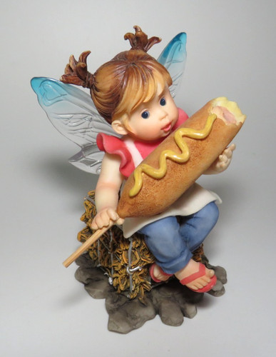 Corn dog fairie - fairie, enesco