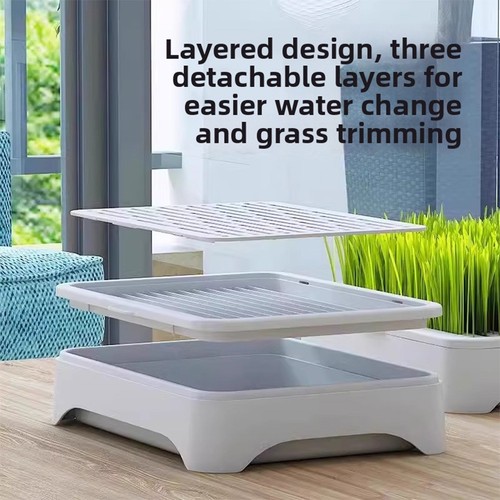 Plateau culture herbe - herbe, pour