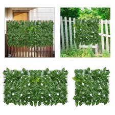 Écran mural de clôture de confidentialité artificielle, décoratif pour