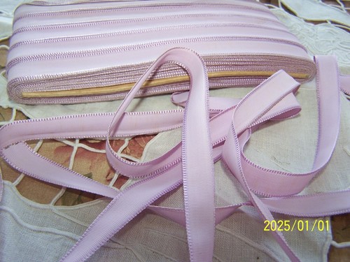 Ancien ruban soie - ancien, (rayonne)