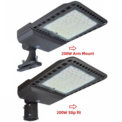 Led parking lot lights - lot, 200w