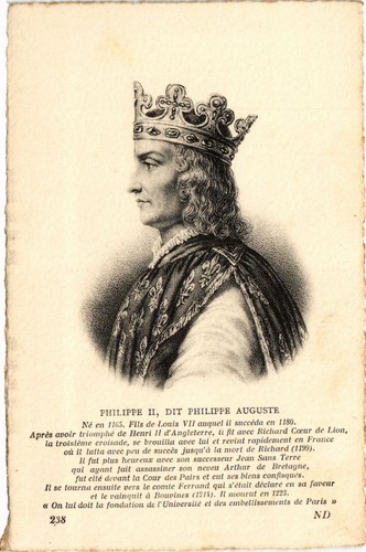 Cpa philippe dit - ii,,