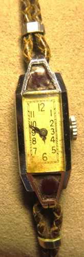 Montre art deco métal - montre, chromé