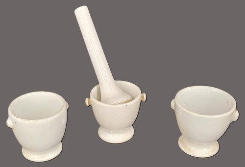 Lot petits mortiers de - de,