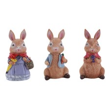 Bunny Figurine Décor À La