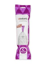 Rouleaux de Sacs Poubelles Poignées Coulissantes 12 L