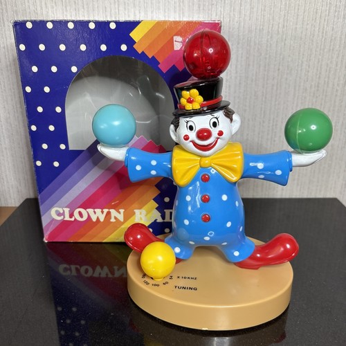 Colorful circus clown radio - circus,