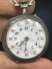 Montre gousset argent - à,