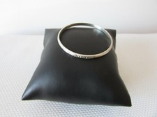 jonc ancien enfant argent