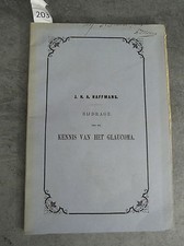 Bijdrage tot de kennis van het glaucoma Monoyer ophtalmologie optique médecine
