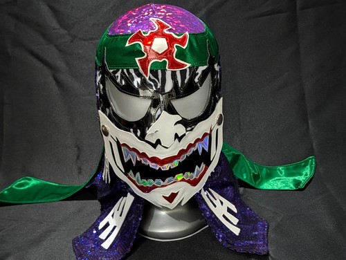 Joker wrestling mask - wrestling, luchador