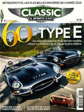 CLASSIC & SPORTS CAR 95 60 ANS