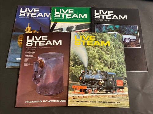 Vintage magazine live steam - vintage, magazine: