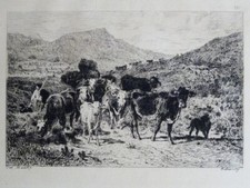 A. DELAUNEY 1830-1894 GRAVURE
