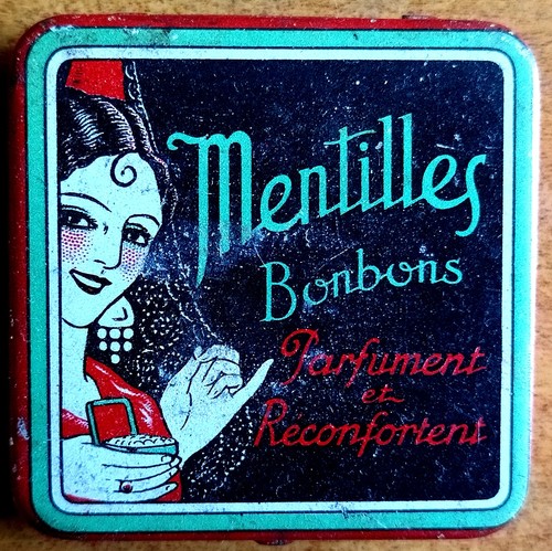 Ancienne boite tole - boite,