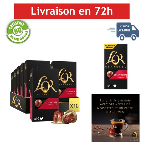 Espresso café 100 - l'or,