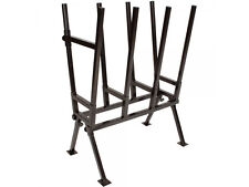 Chevalet de sciage métal porte bûche bois réglable