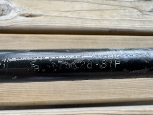 175mm 28tpi black - sr,
