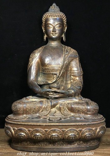 Tibetan buddhism bronze - 11.6"tibetan,