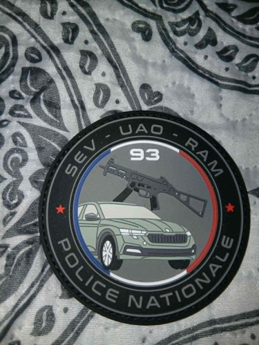 Ecusson police nationale - ecusson, 93